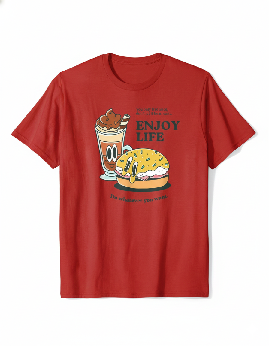 Enjoy Life – Burger&Shake Tee