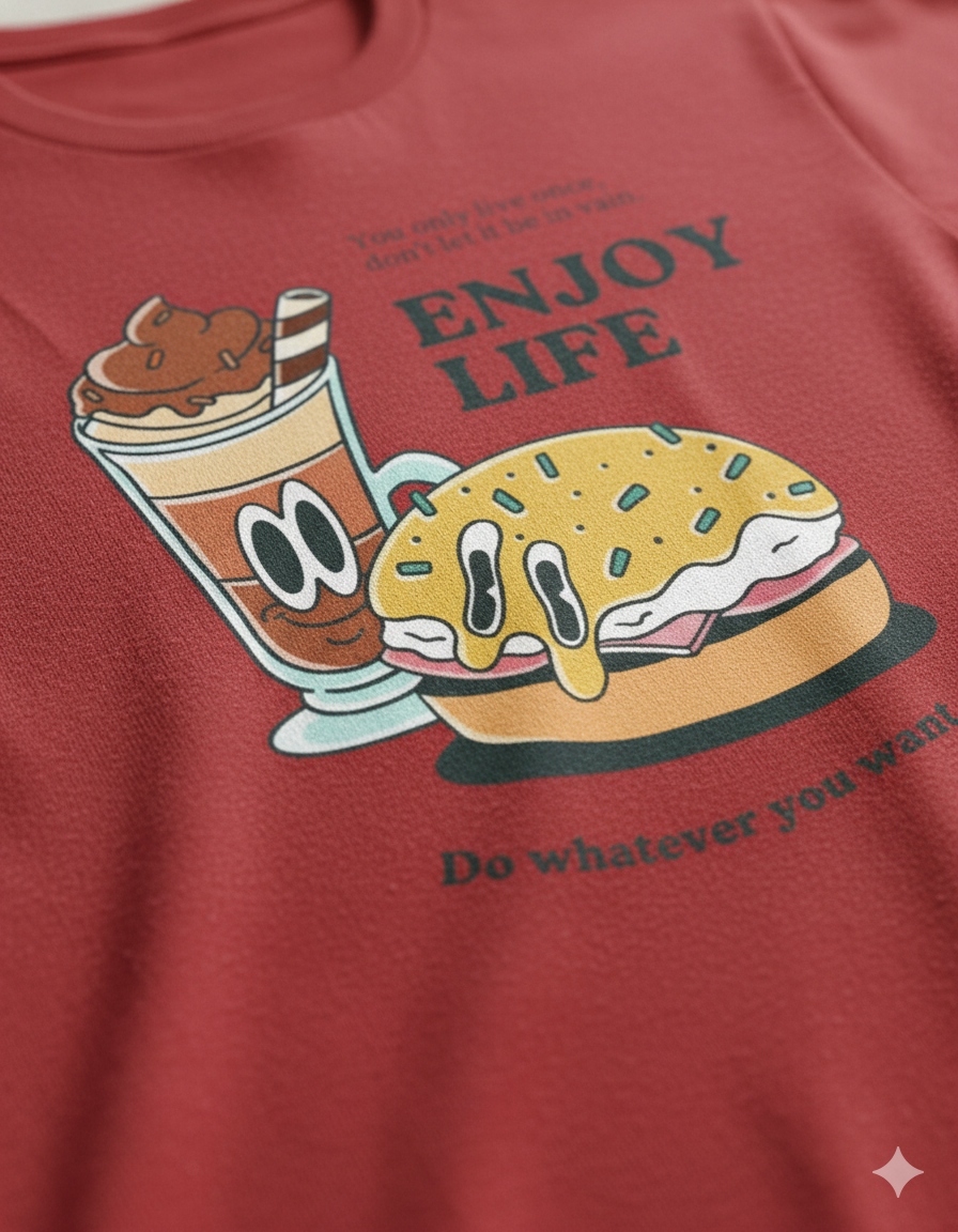 Enjoy Life – Burger&Shake Tee