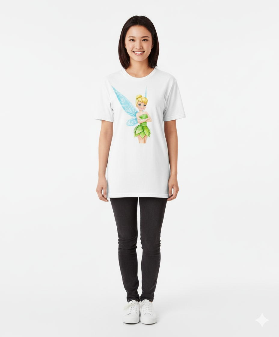 ✨ Tinker Bell Tee – Add a Touch of Pixie Dust!