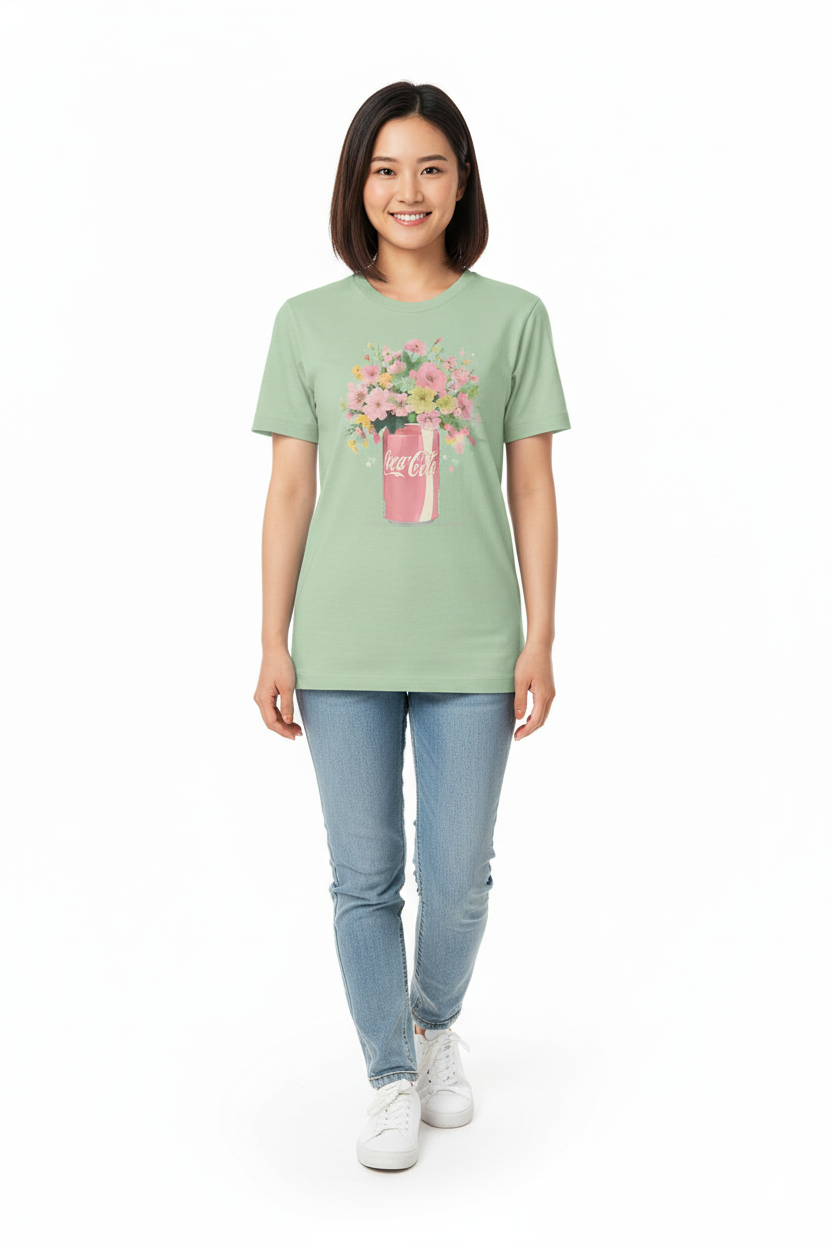 Sweet & Fizzy Floral Coca-Cola Tee
