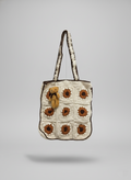 Sunflower Dreams Crochet Tote Bag