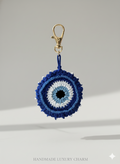 Handmade Crochet Evil Eye Charm