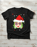 Festive Grinch Face Tee – Christmas Mood Activated
