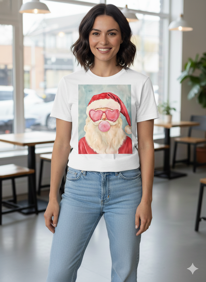 Sweet & Sassy Santa Tee