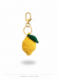 🍋 Crochet Lemon Charm – Zesty &Sweet