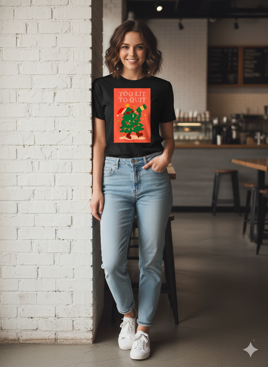 Holiday Party Mood Christmas T-Shirt