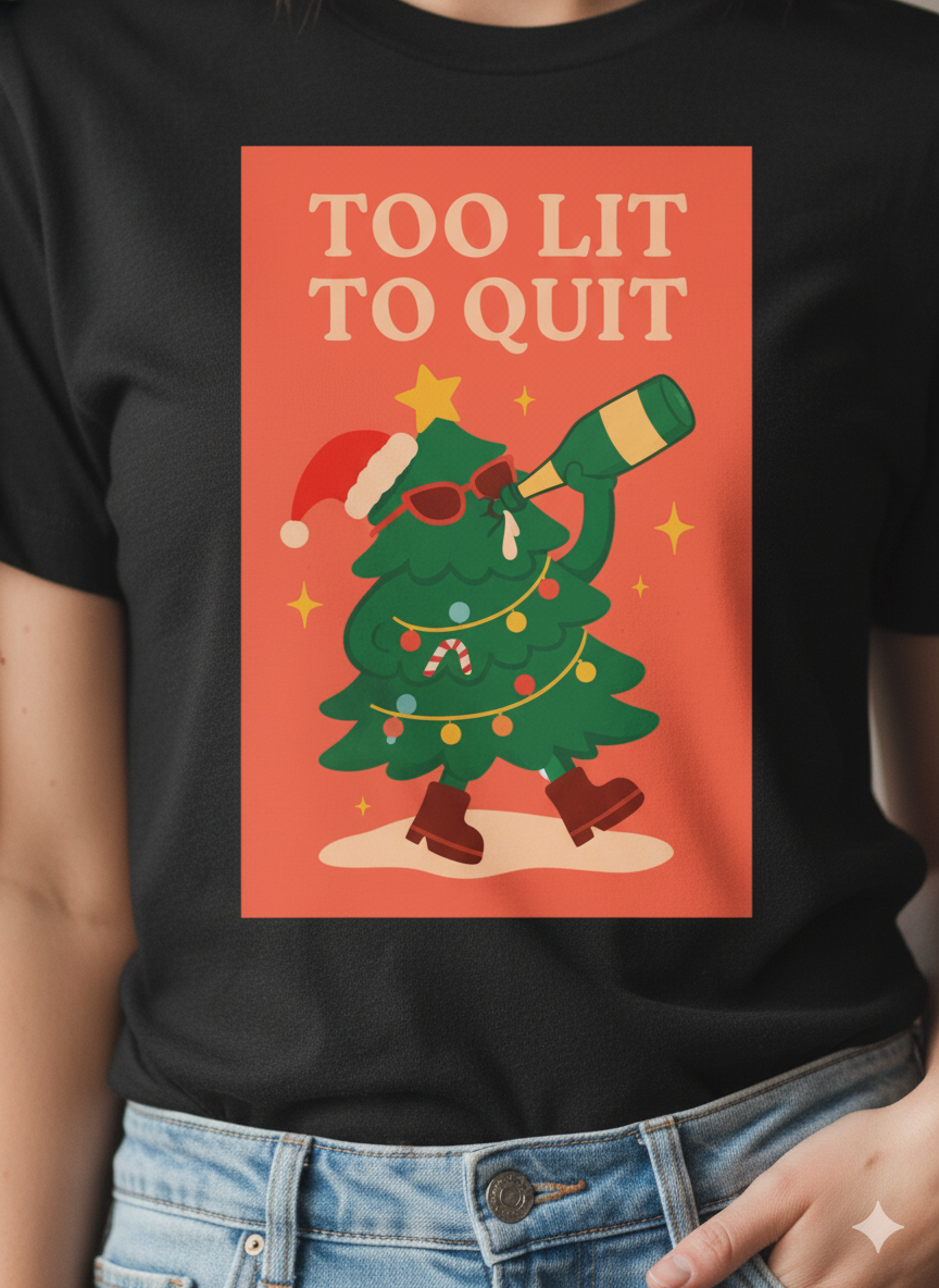 Holiday Party Mood Christmas T-Shirt