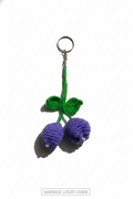 Lilac Tulip Duo Crochet Charm 🌷