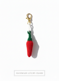 🔥 Little Red Hot – Handmade Crochet Chilli Charm