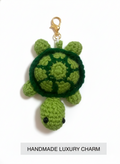 🐢 Crochet Tortoise Charm – Slow & Steady Cute