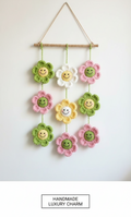 Mini Smiley flower Charm