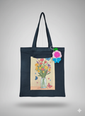 Flower On Go Tote Bag