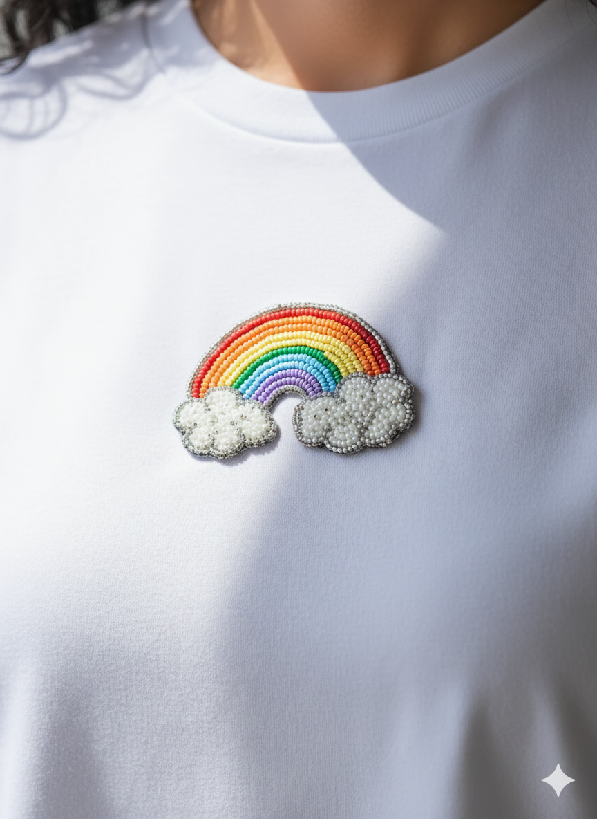 🌈 Rainbow Vibes Tee