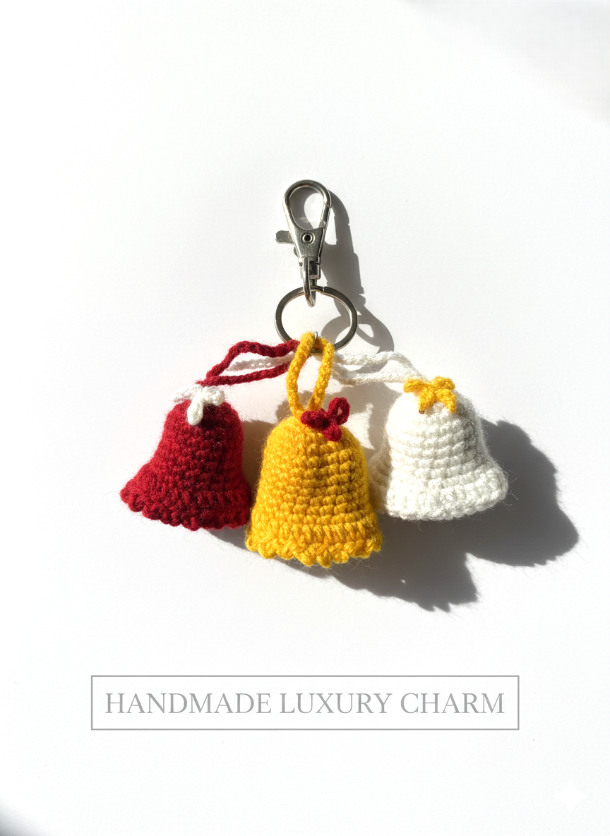 Soft Bells – Hand-Crocheted Bell Charms