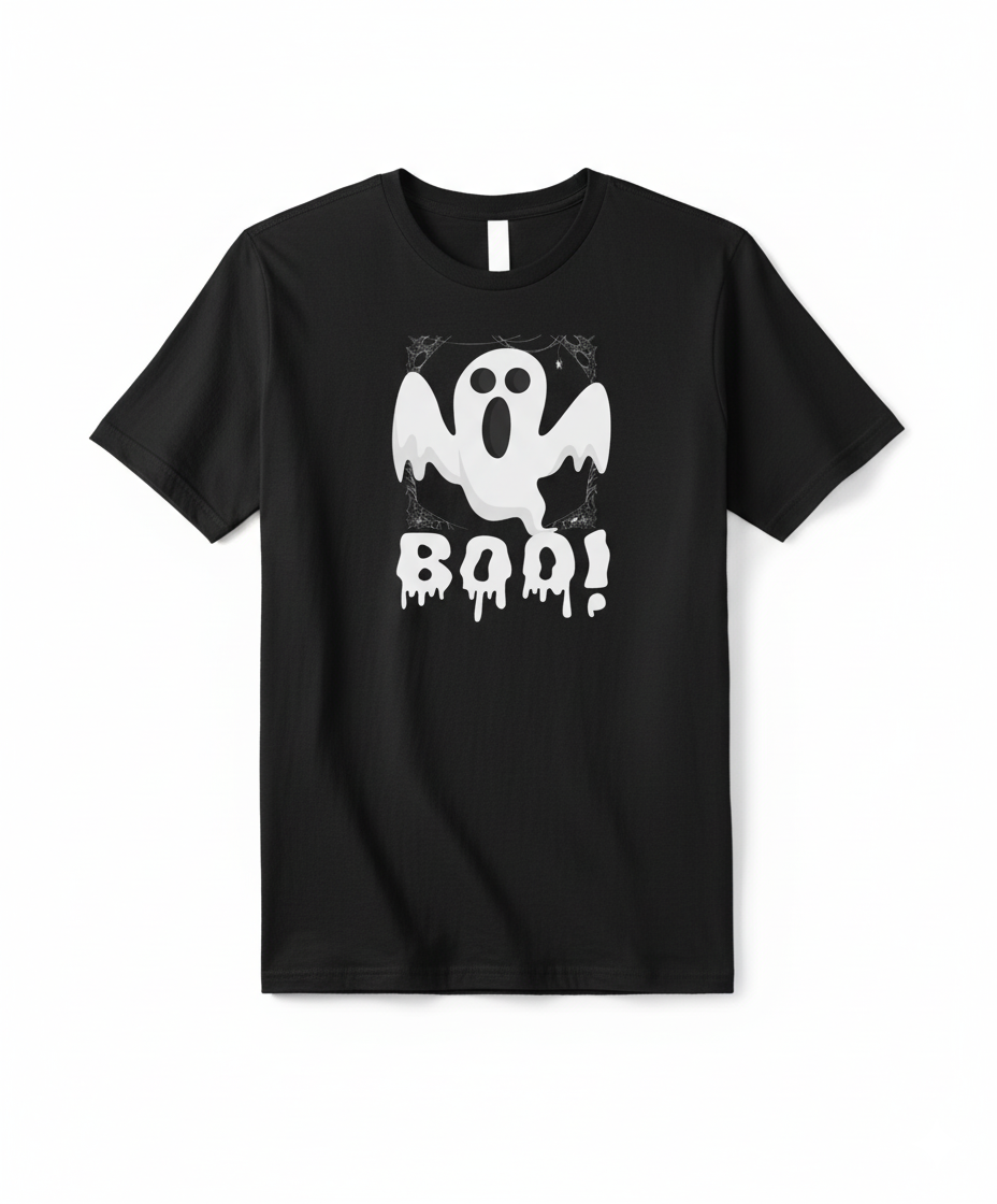 BOO-tifully Spooky Black Tee