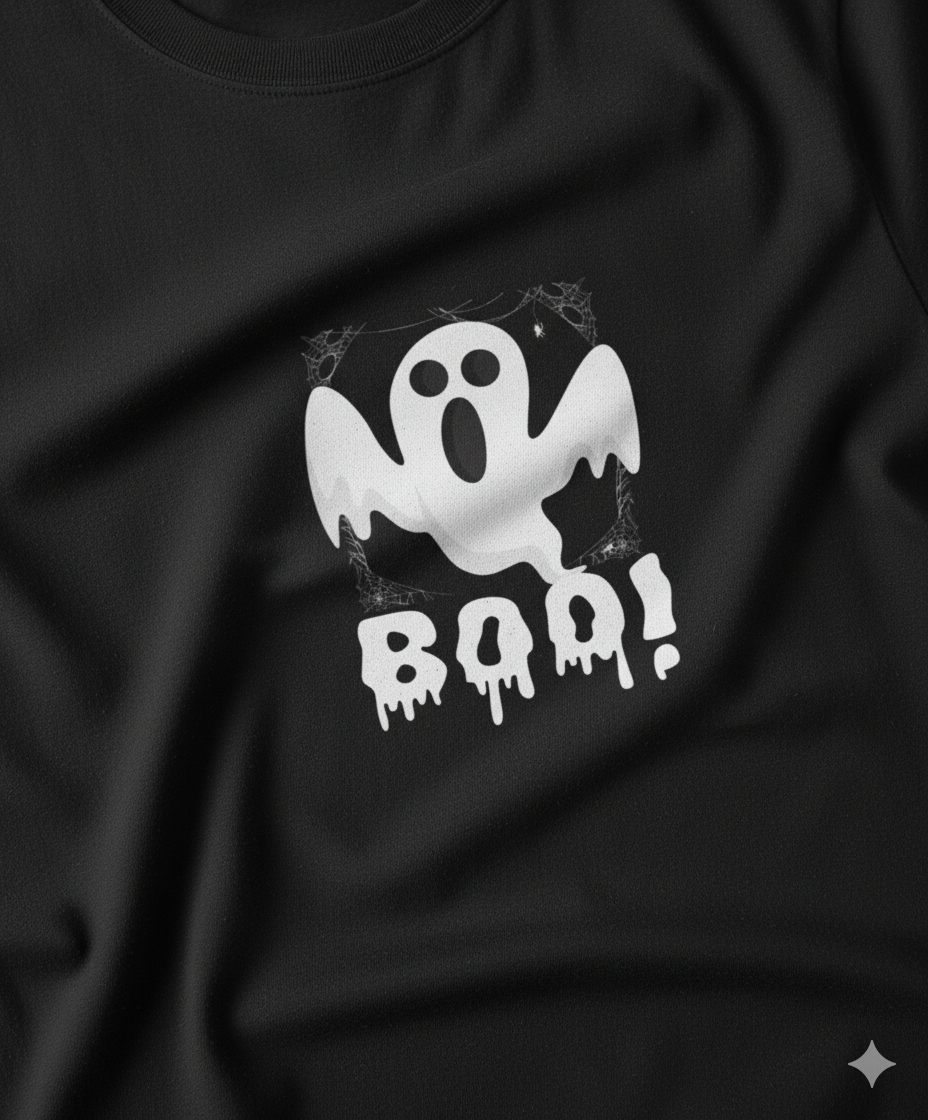 BOO-tifully Spooky Black Tee