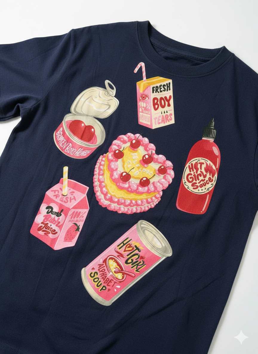 🔥 Hot Girl Pantry Tee – Serve Looks, Not Meals 💅