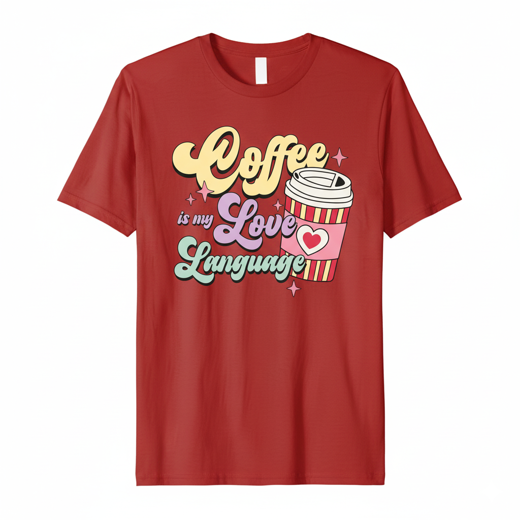 ☕ "Coffee is My Love Language" Tee ❤️