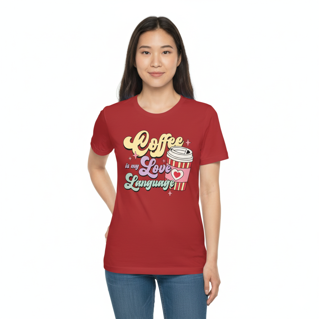 ☕ "Coffee is My Love Language" Tee ❤️