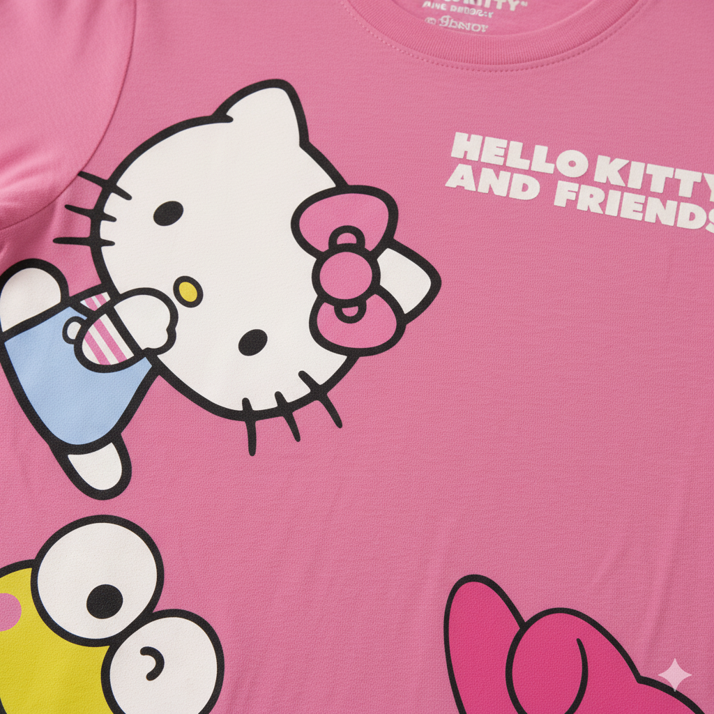 🌈 Squad Goals – Hello Kitty &amp; Friends Tee 💖