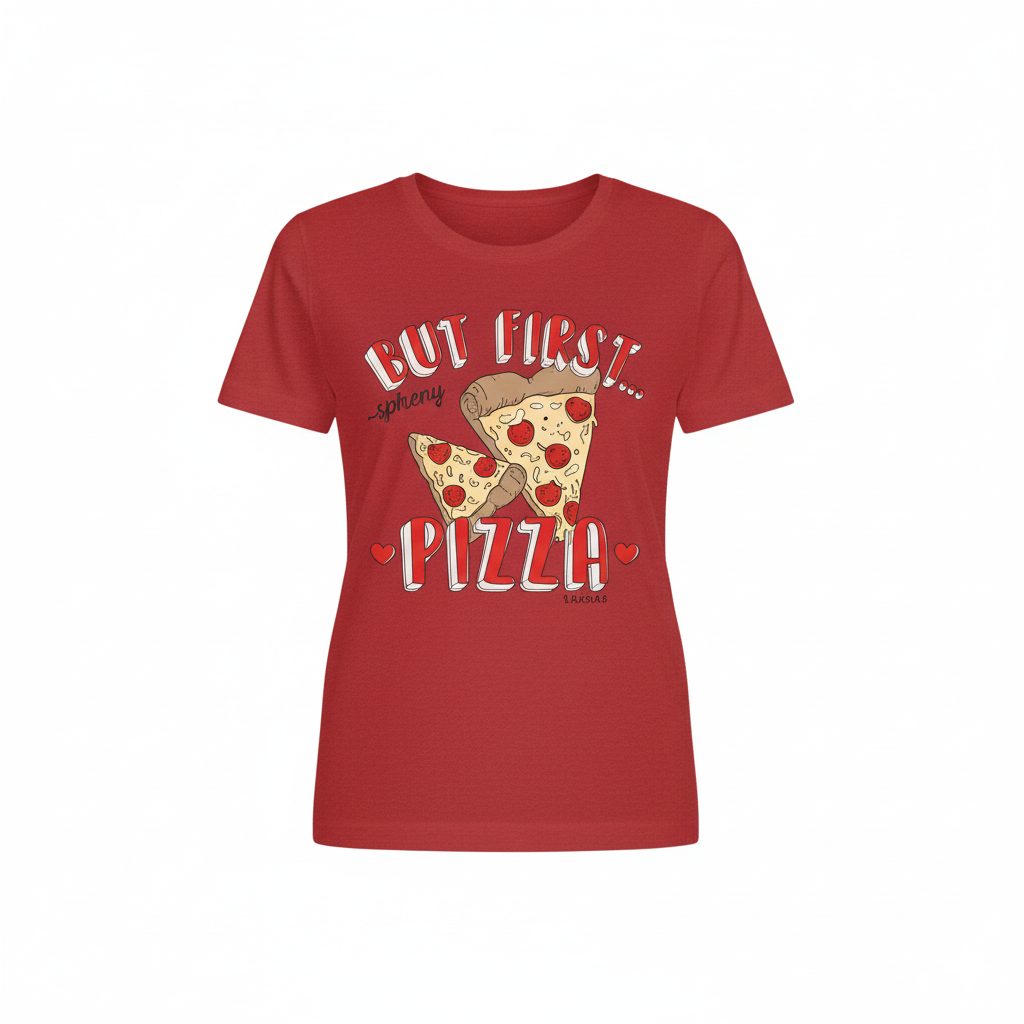 🍕 But First, Pizza Tee 🍕