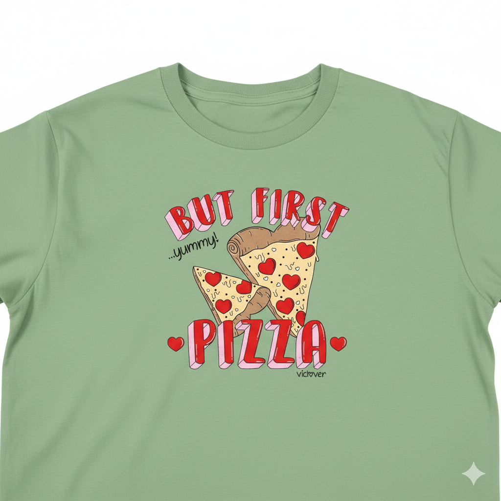 🍕 But First, Pizza Tee 🍕