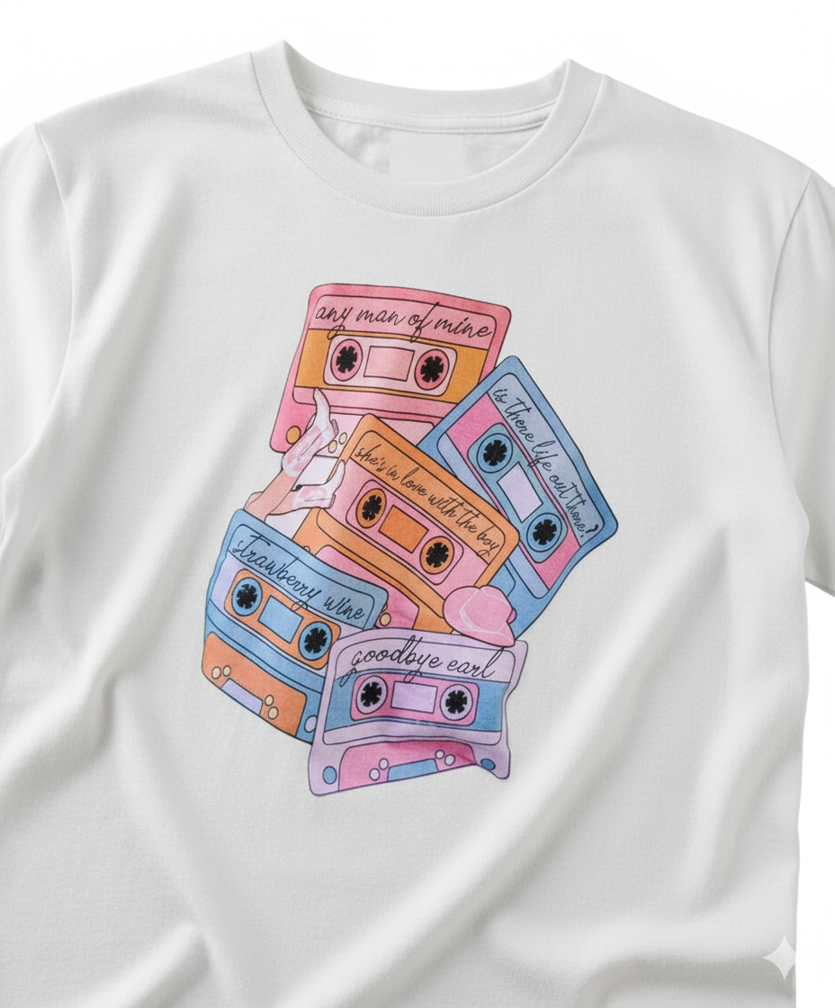 Retro Country Cassette Tee