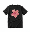 "Blossom Within" Hibiscus Flower Cotton Tee