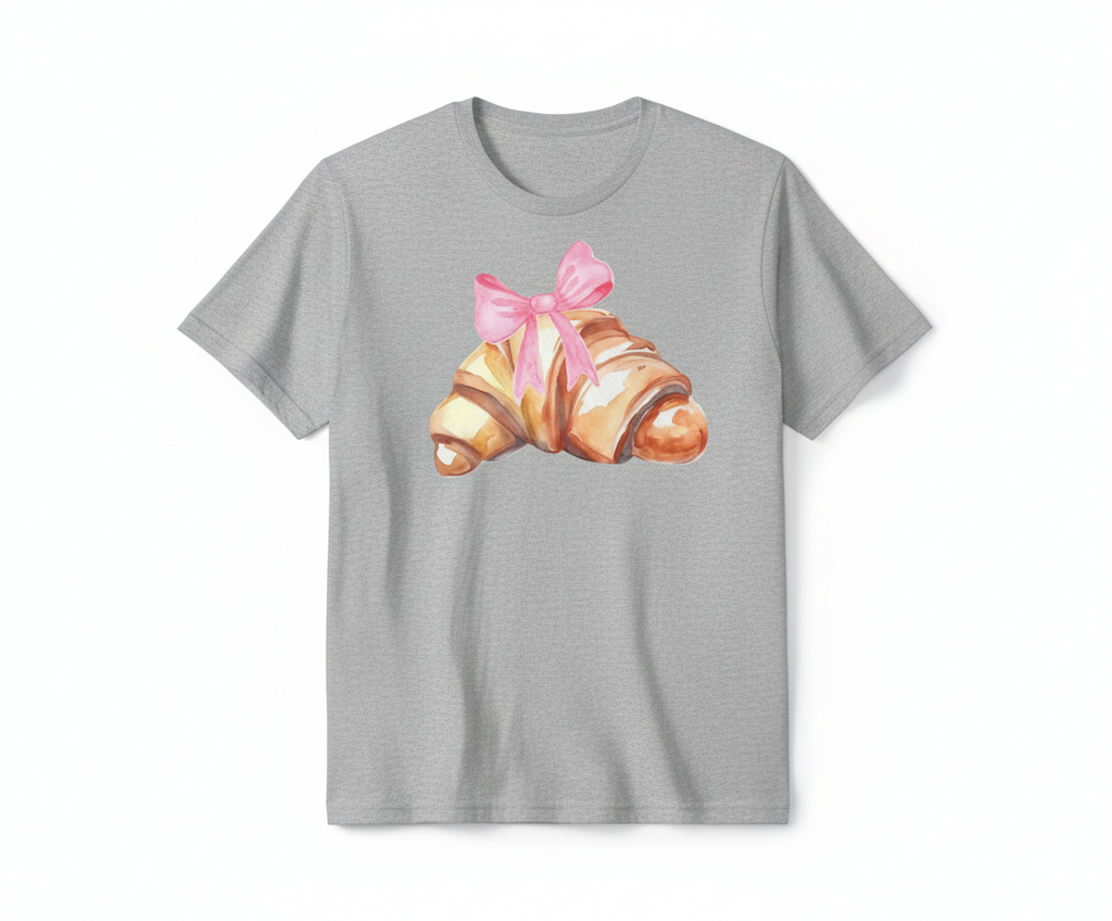 "Croissant Cutie" Tee