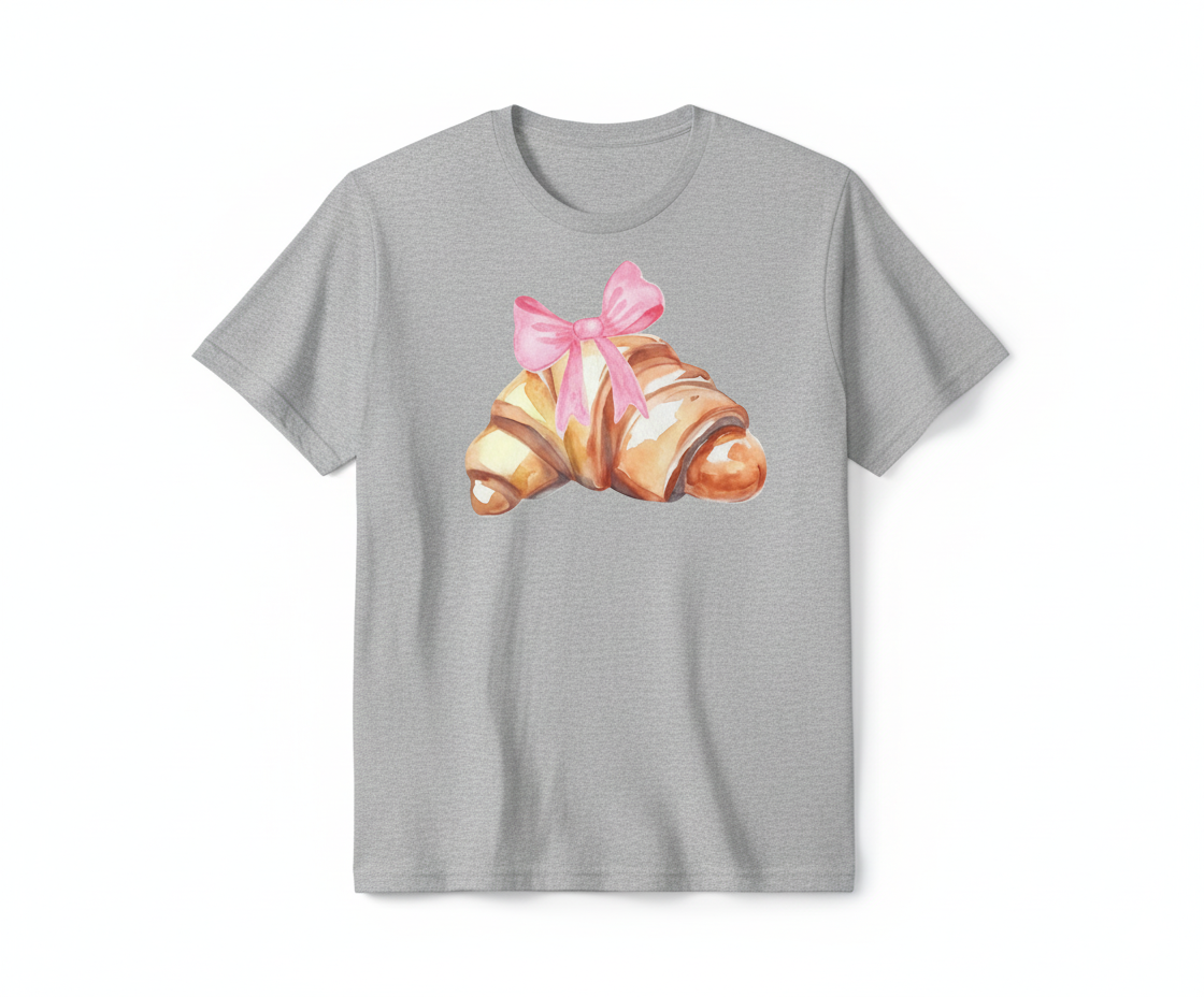 "Croissant Cutie" Tee