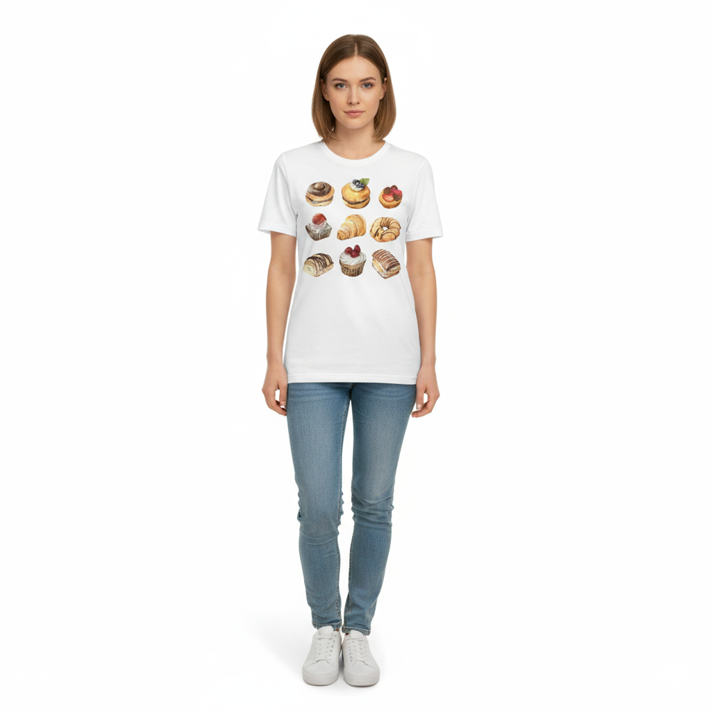 Sweet Treats Printed Cotton T-Shirt