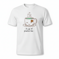 A Cup of Positivi-Tea – Cute Tea Pun Printed Tee