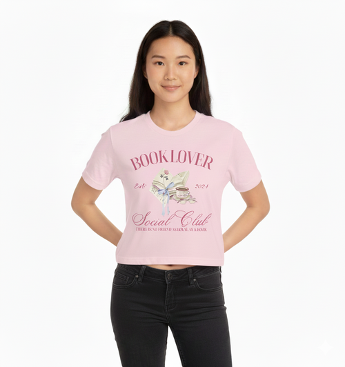 Bookish Bliss Tee – Pink & Cozy