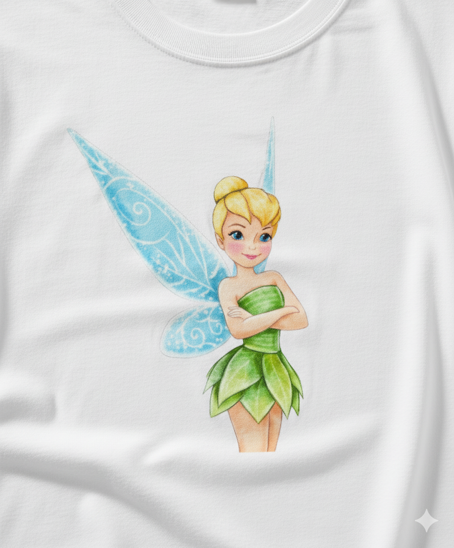 ✨ Tinker Bell Tee – Add a Touch of Pixie Dust!
