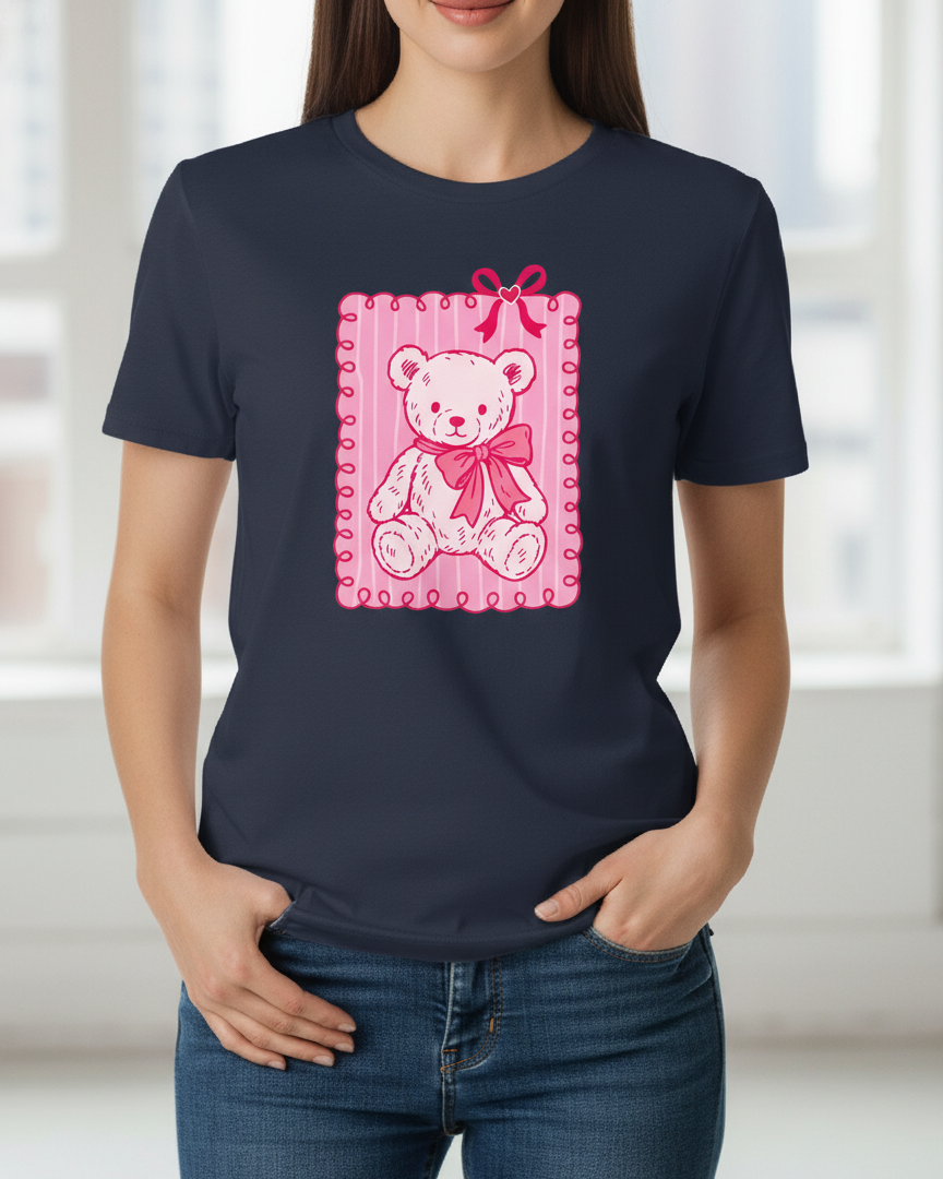 🧸 Sweetheart Teddy Tee