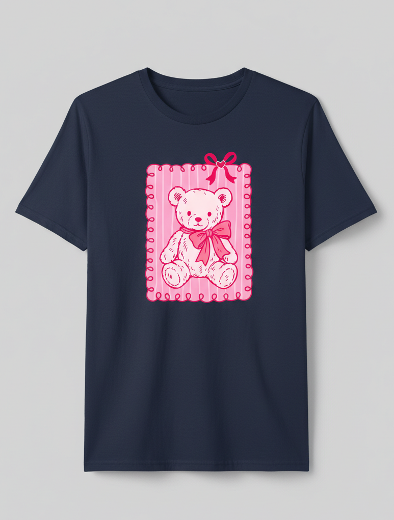 🧸 Sweetheart Teddy Tee
